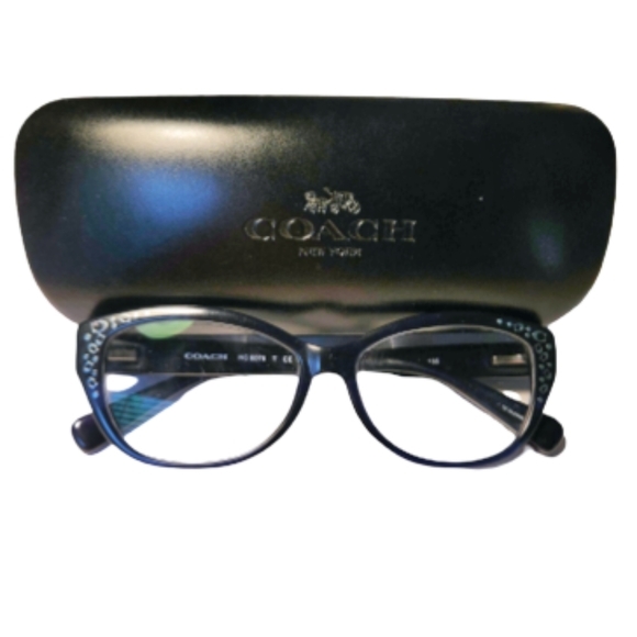 COACH 6076 Navy eyeglass frames - Picture 1 of 4